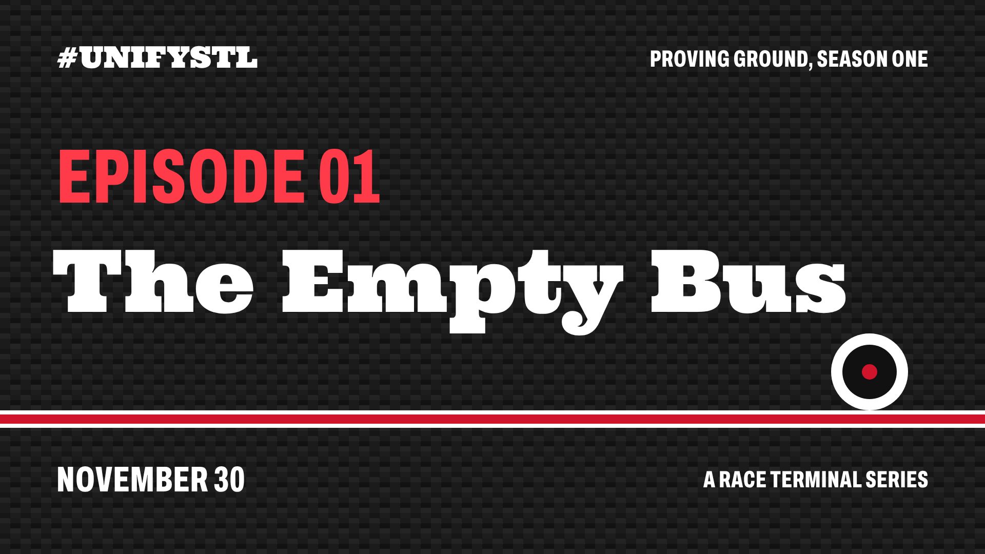 Title card: Episode 01, The Empty Bus